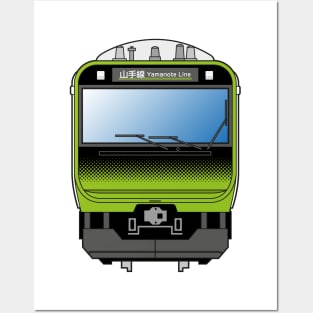 Tokyo Yamanote E235 Train Posters and Art